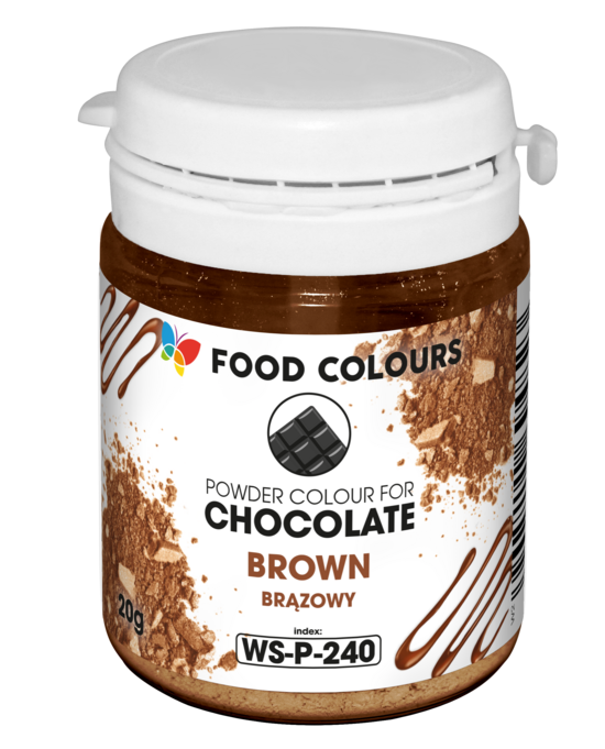 Brūna krāsviela pulverī (pigments) 20g